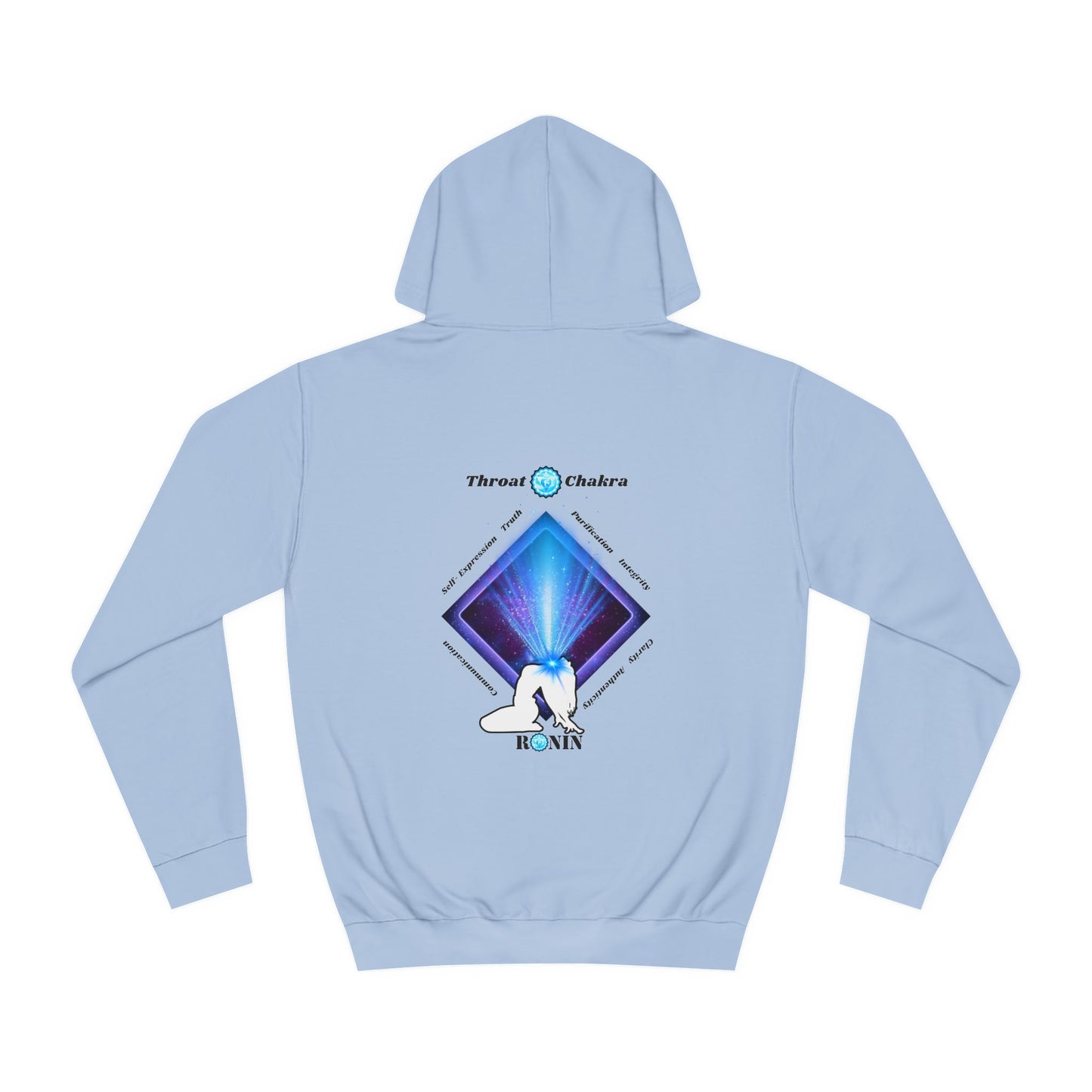 Chakra Series - THROAT CHAKRA - Unisex College Hoodie