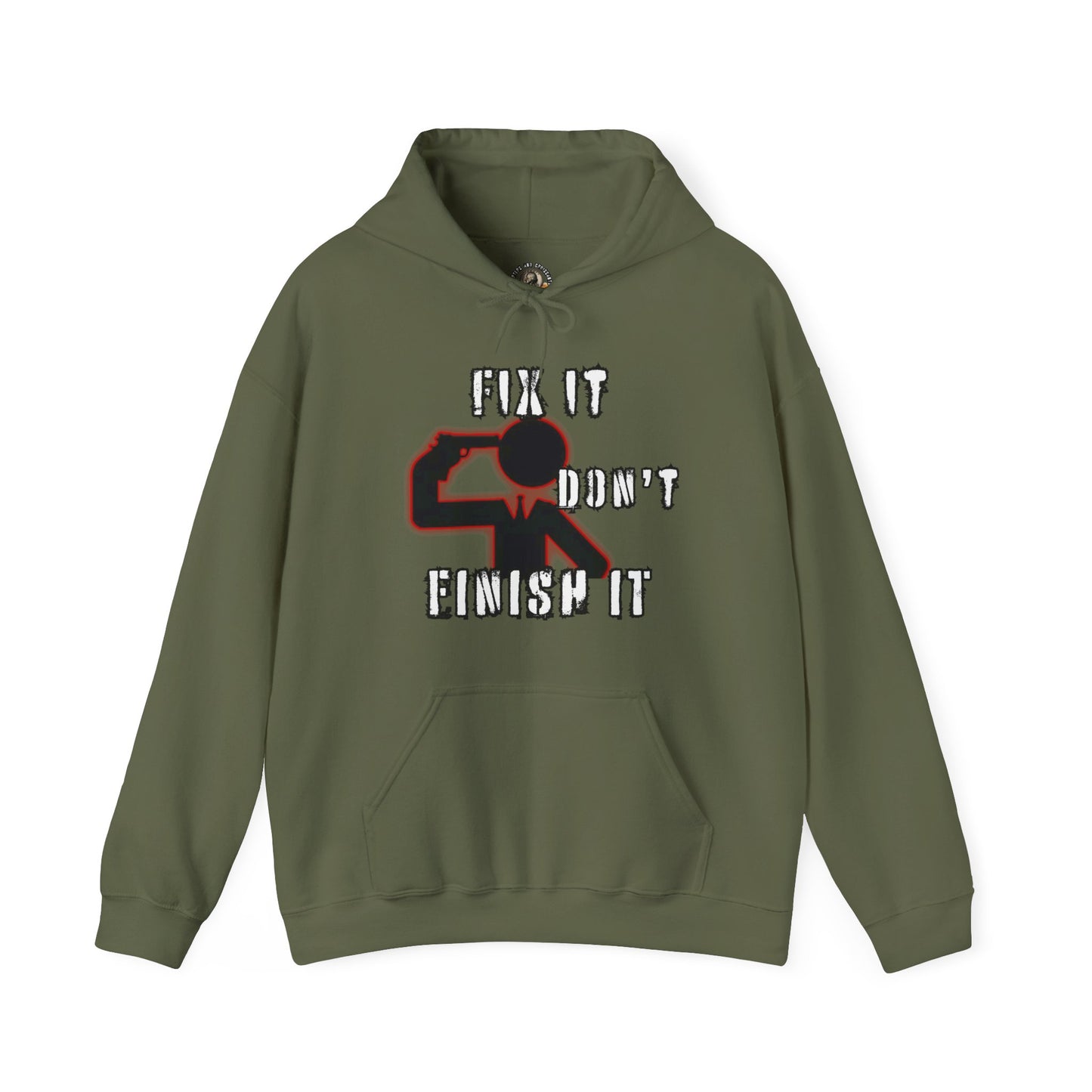 FIX IT DON’T FINISH IT PG-13 Unisex Heavy Blend™ Hooded Sweatshirt