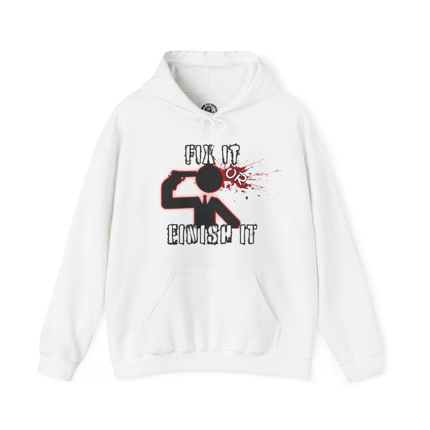 FIX IT OR FINISH IT Unisex Heavy Blend™ Hooded Sweatshirt