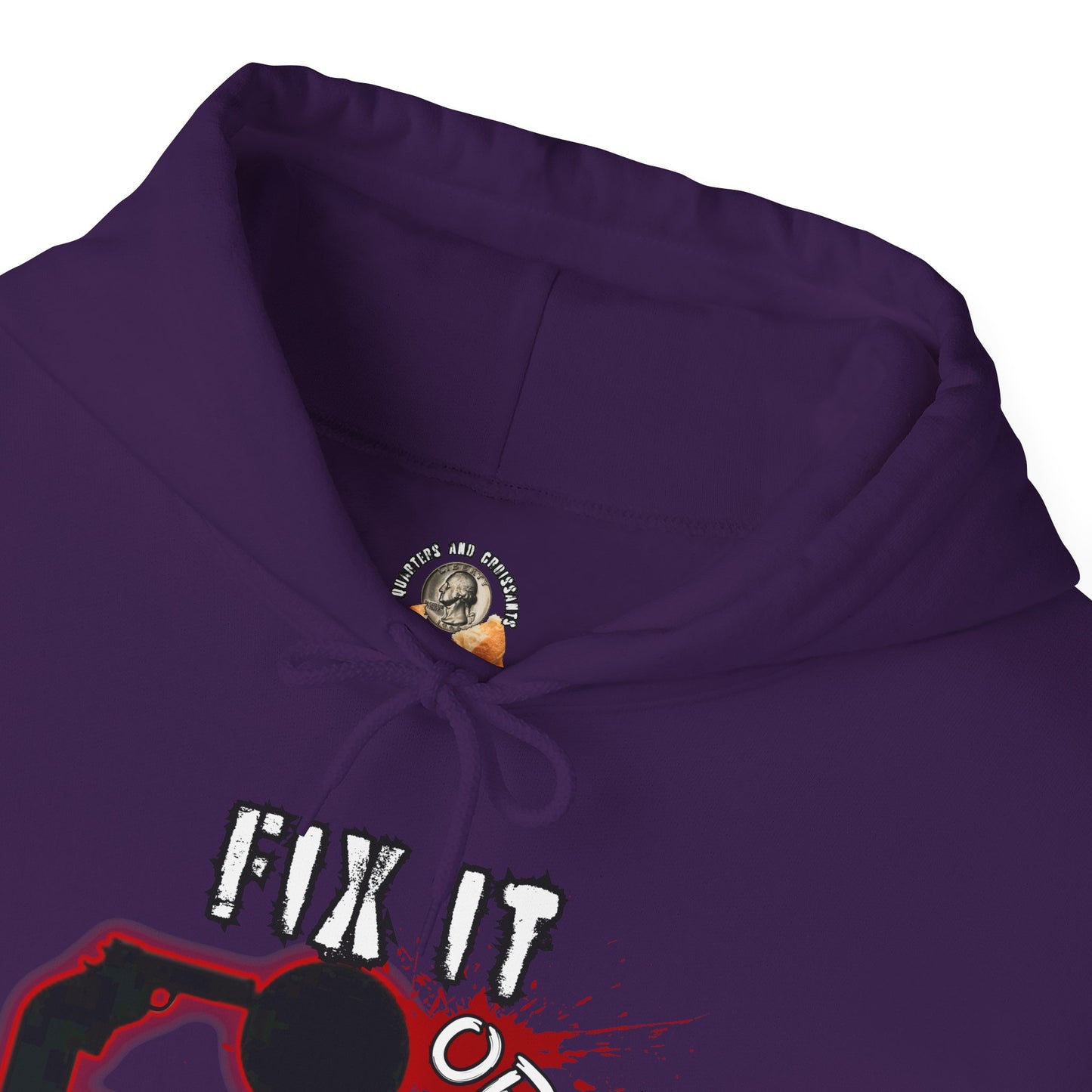 FIX IT OR FINISH IT Unisex Heavy Blend™ Hooded Sweatshirt
