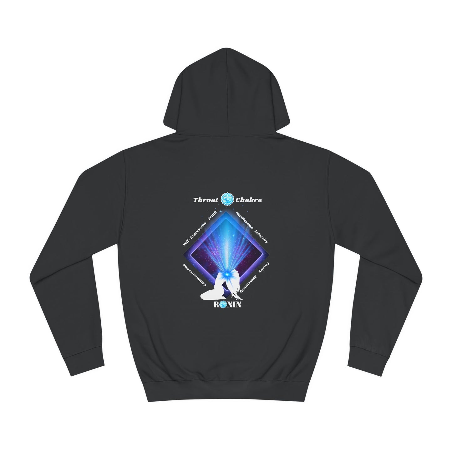 Chakra Series - THROAT CHAKRA - Unisex College Hoodie
