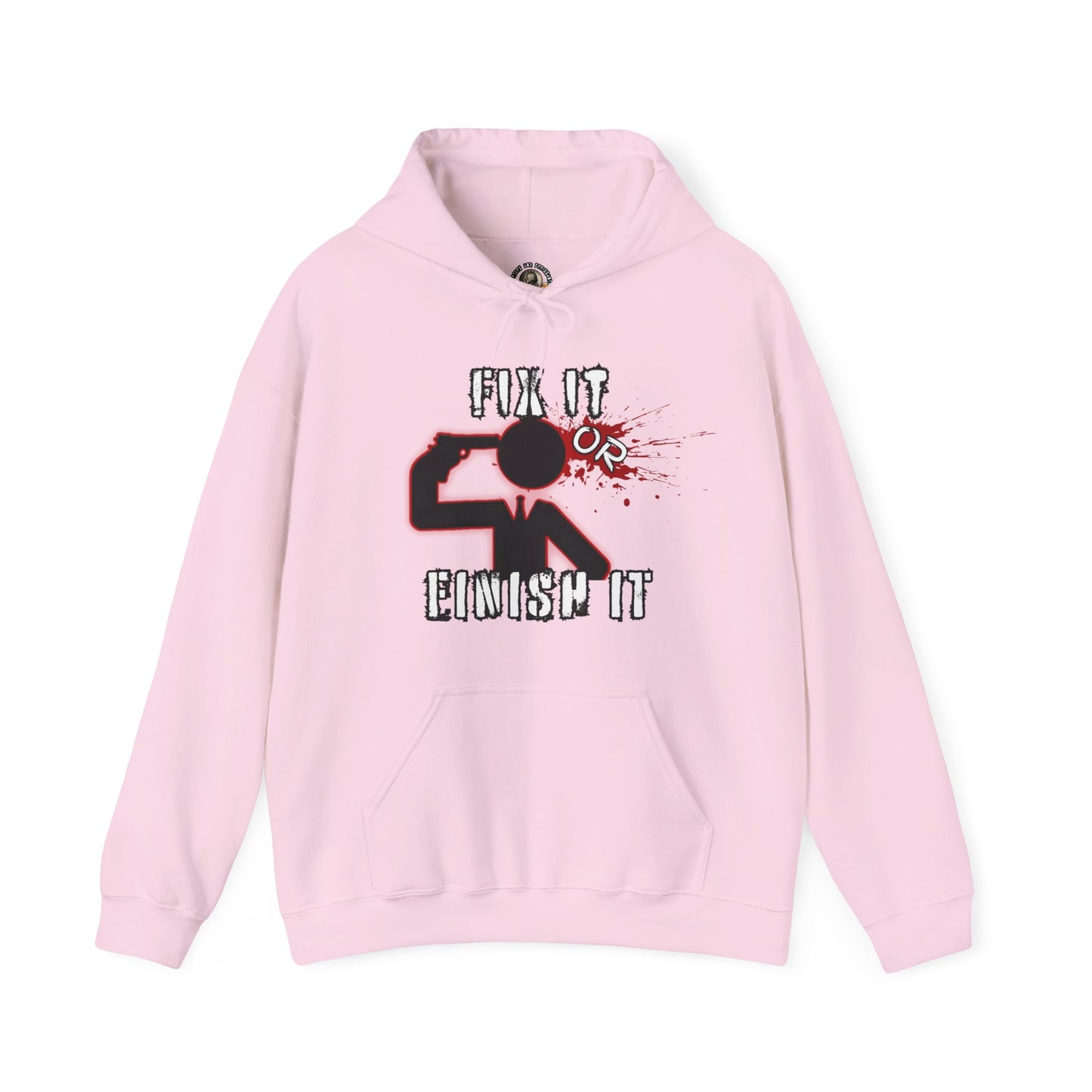 FIX IT OR FINISH IT Unisex Heavy Blend™ Hooded Sweatshirt