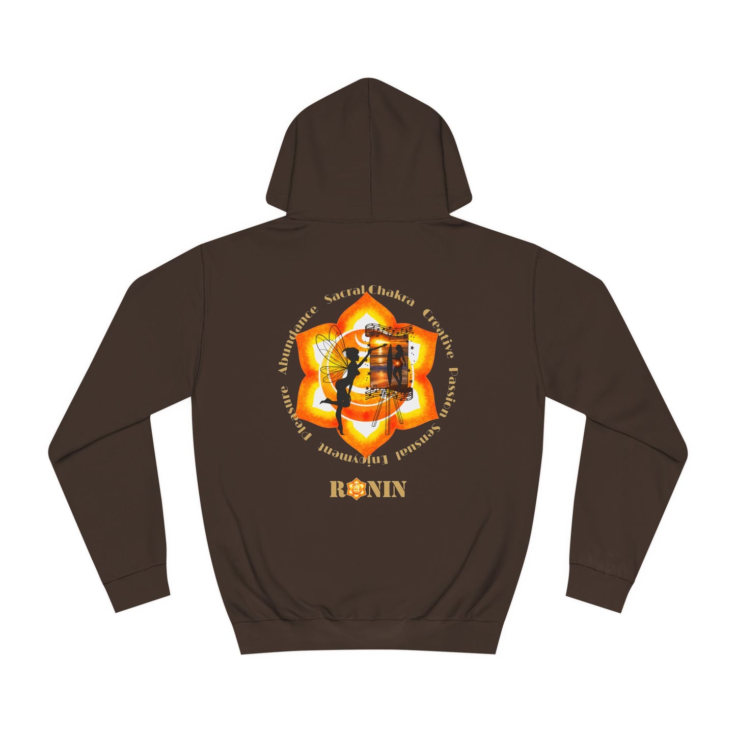 Chakra Series - SACRAL CHAKRA - Unisex College Hoodie