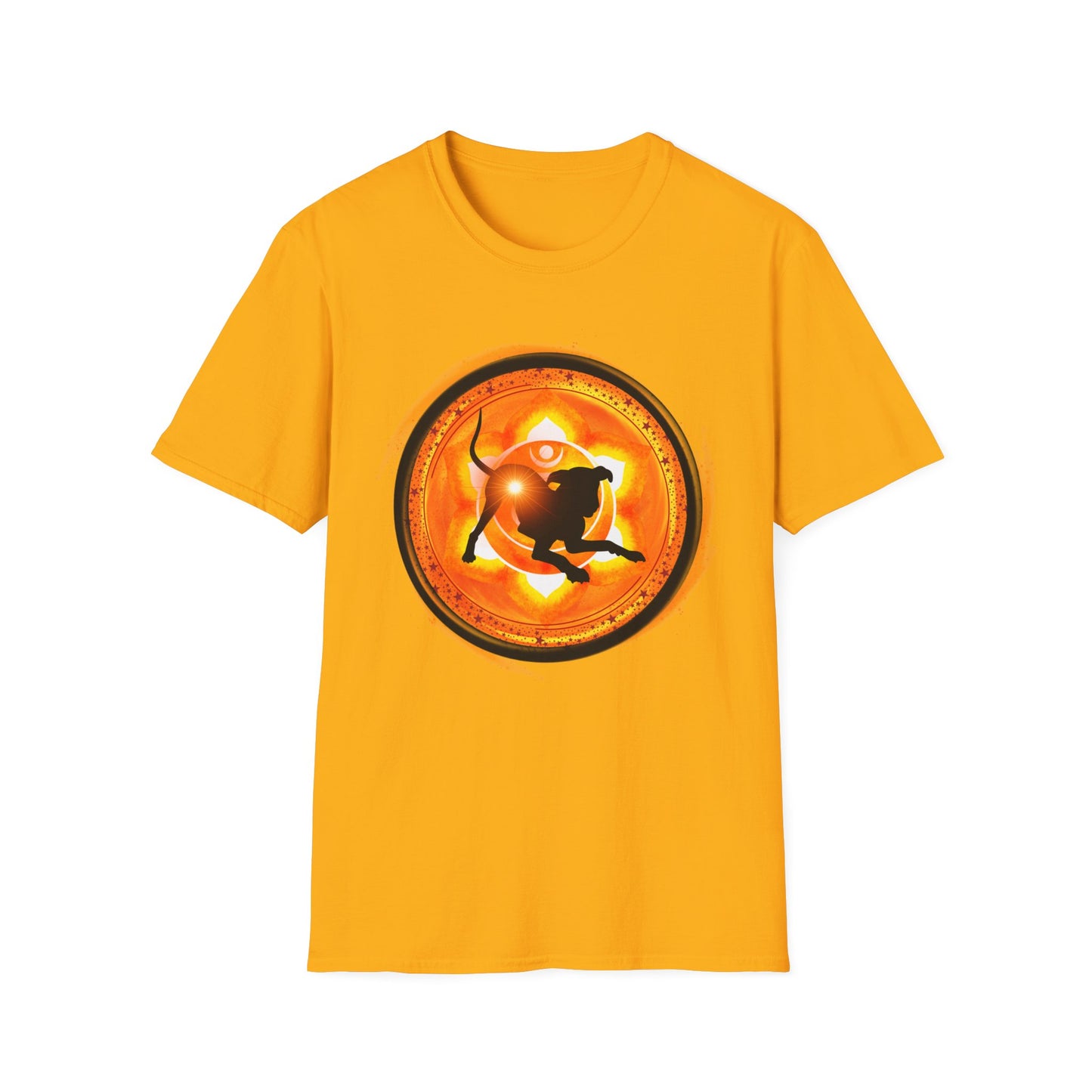 DOG CHAKRA SERIES - SACRAL CHAKRA- Unisex Softstyle T-Shirt