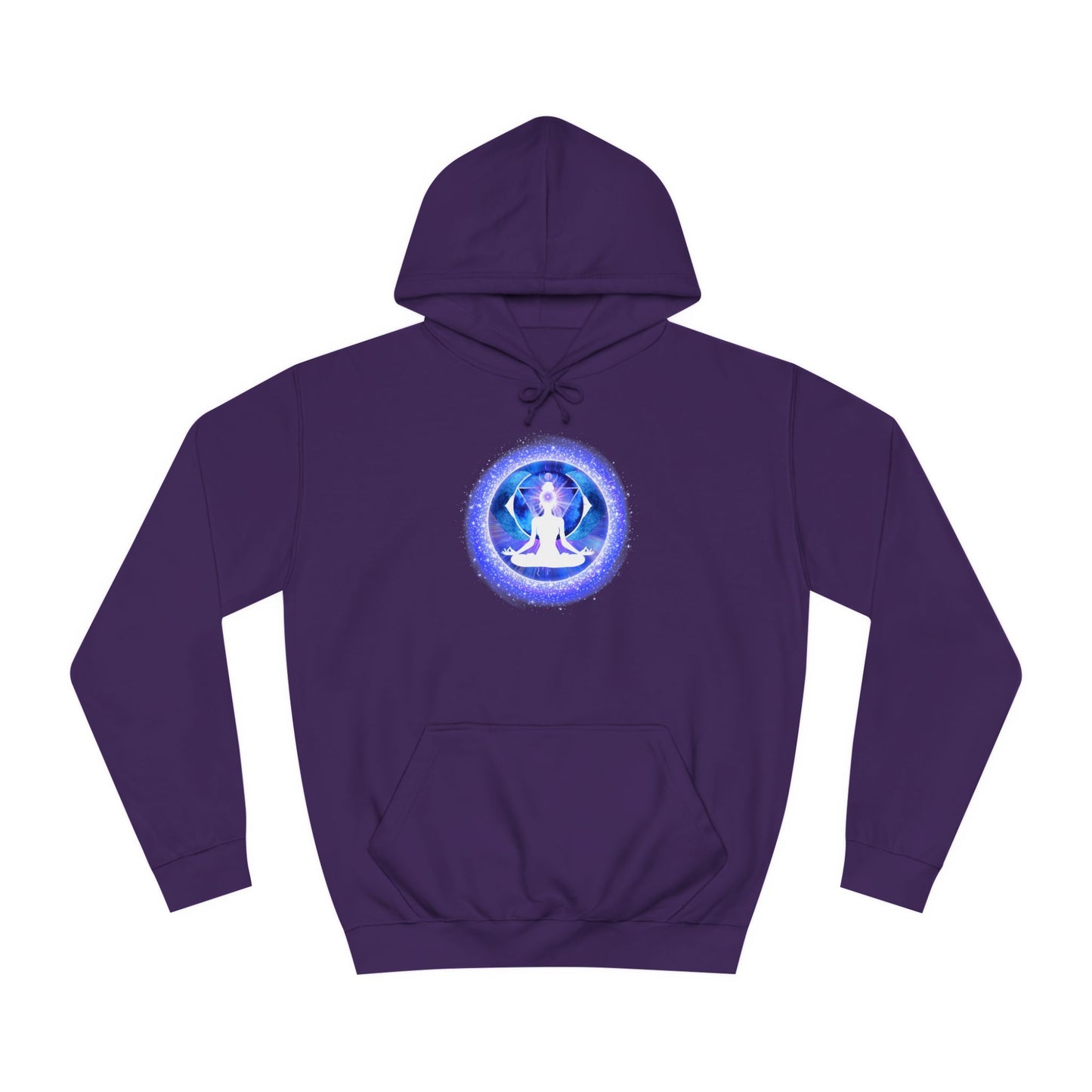 Chakra Series - THIRD EYE CHAKRA - Unisex College Hoodie