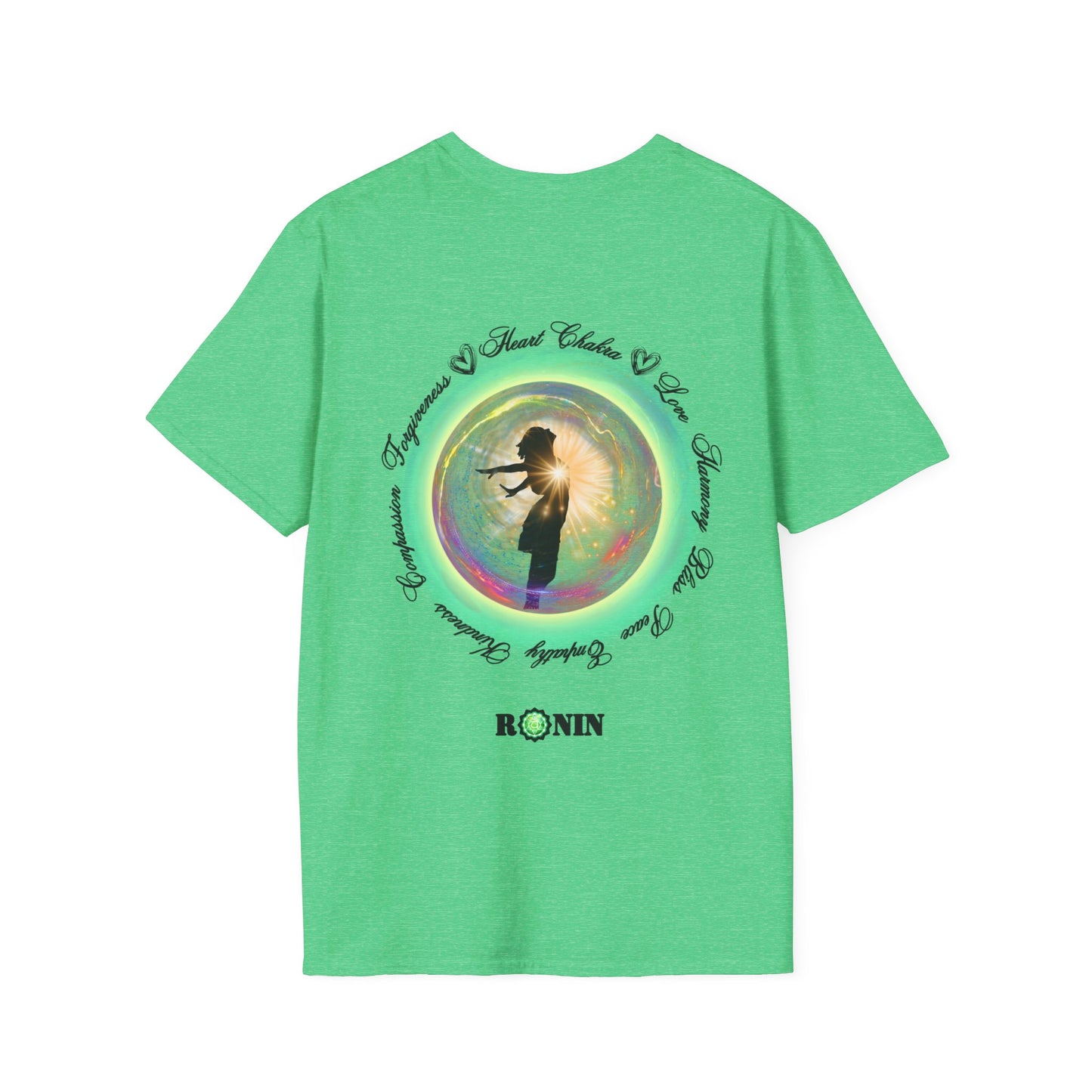 CHAKRA SERIES - HEART CHAKRA- Unisex Softstyle T-Shirt