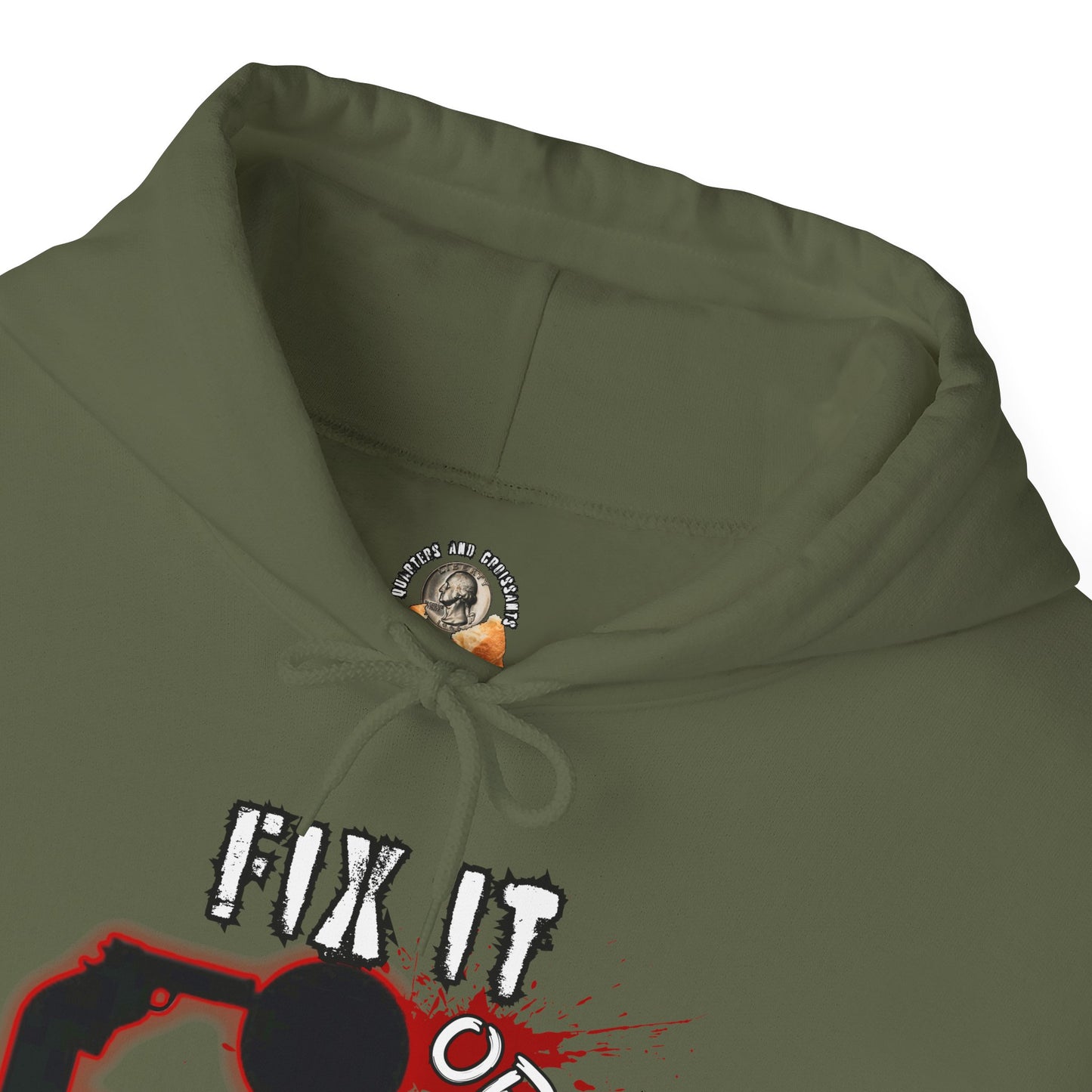 FIX IT OR FINISH IT Unisex Heavy Blend™ Hooded Sweatshirt
