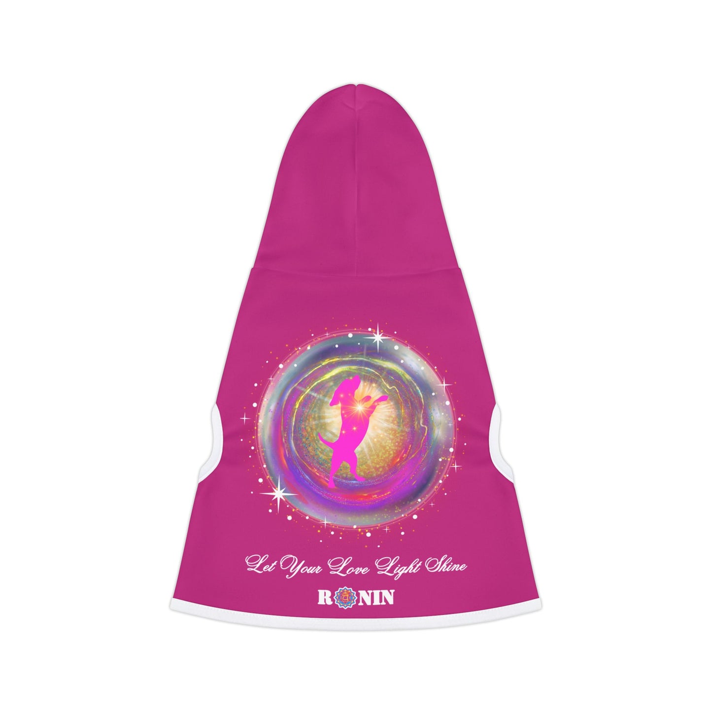 DOG LOVE LIGHT - PINK- Animal Hoodie