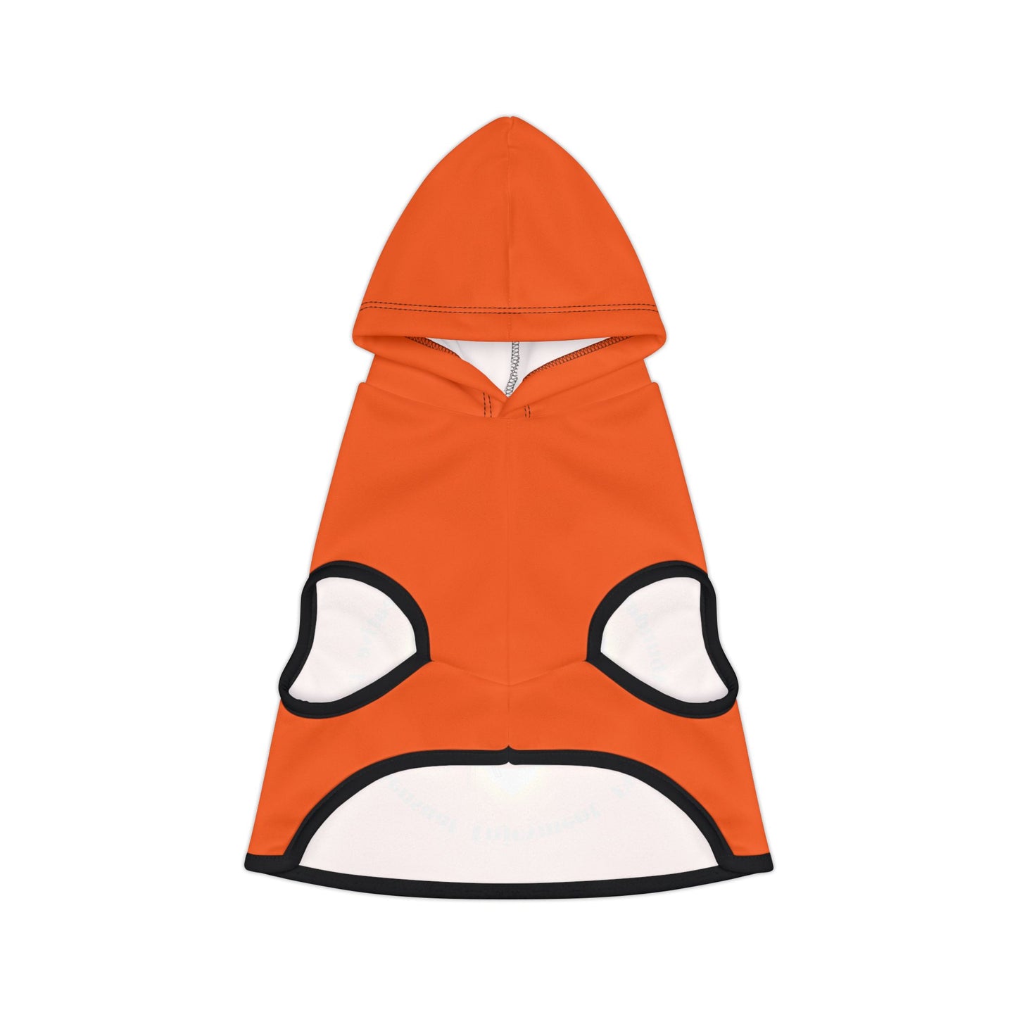 Cat Chakra Series- SACRAL CHAKRA - BACK - Orange - Animal Hoodie