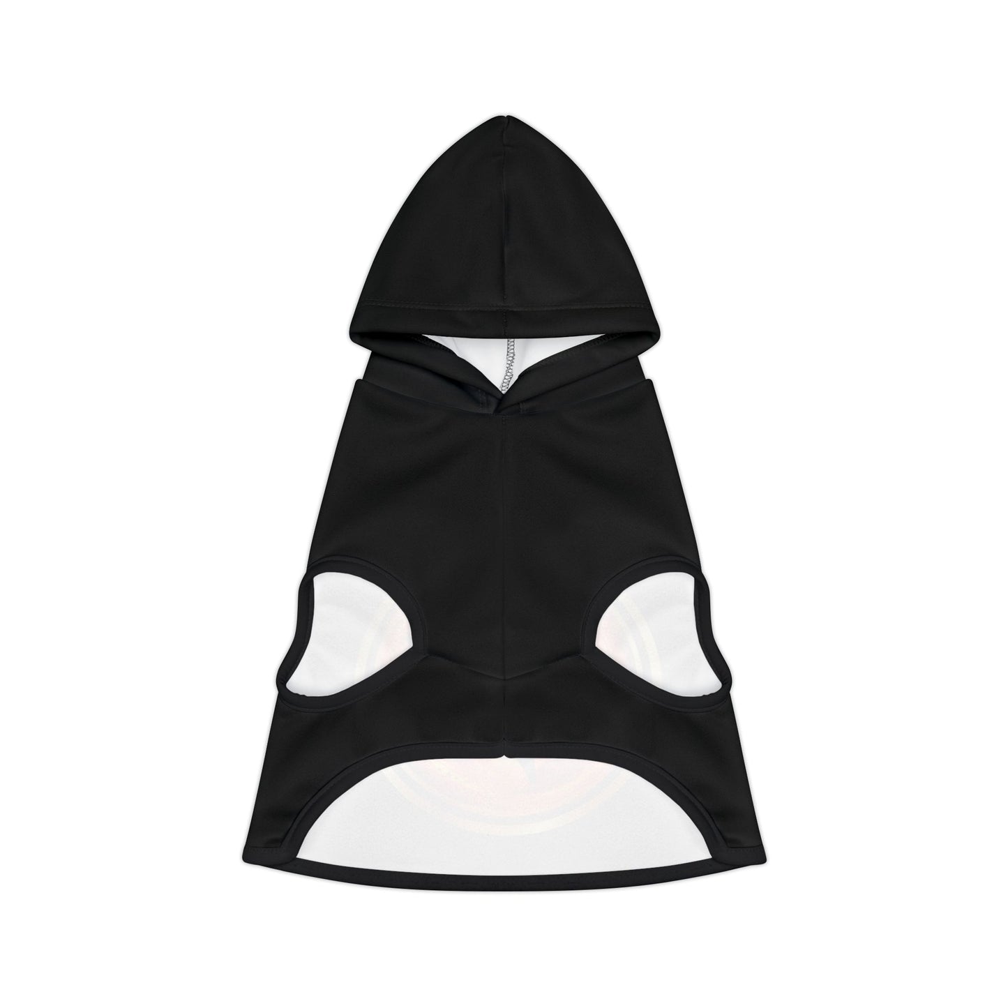 Cat Chakra Series- SACRAL CHAKRA 2 - FRONT - BLACK - Animal Hoodie