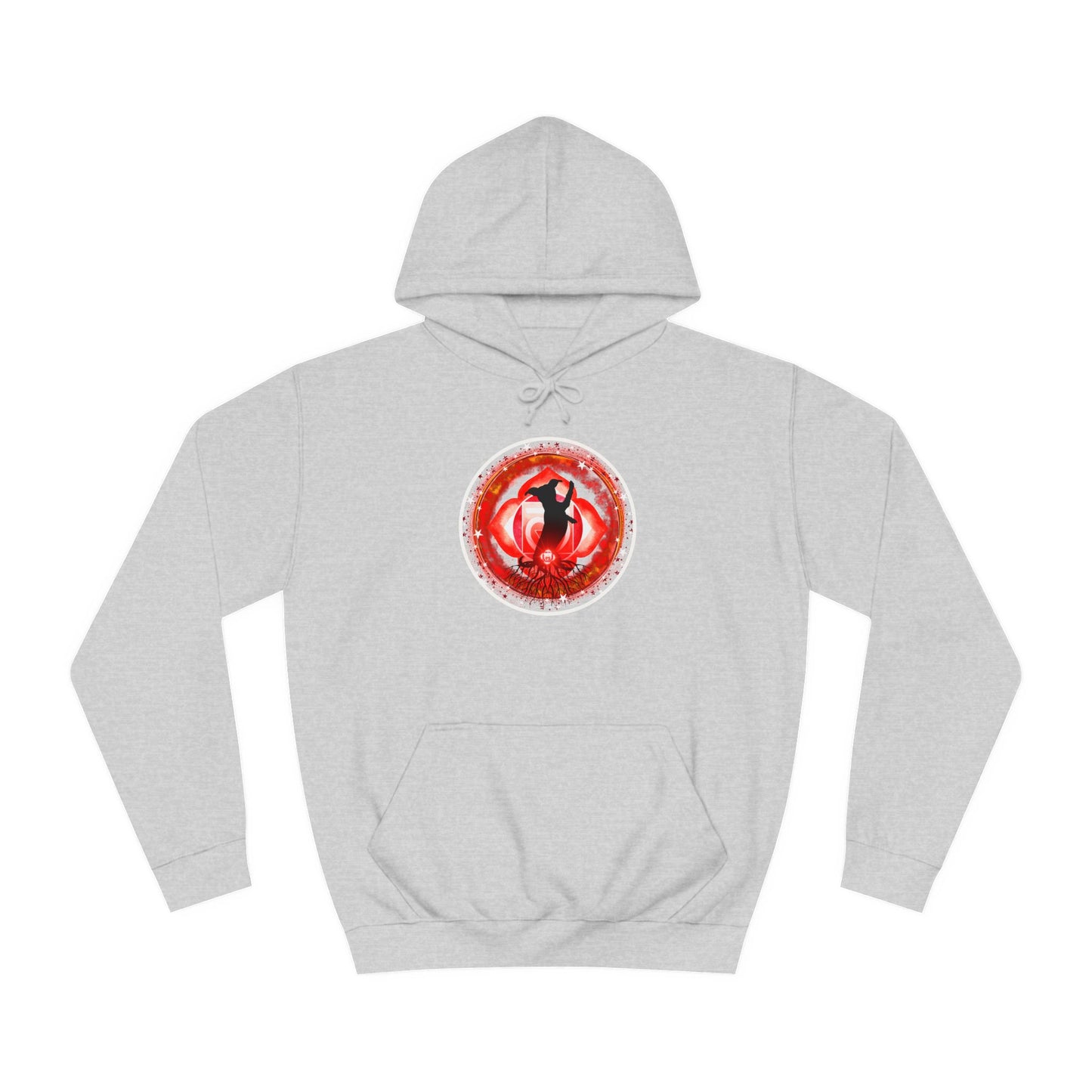 Dog Chakra Series - ROOT CHAKRA - Unisex College Hoodie