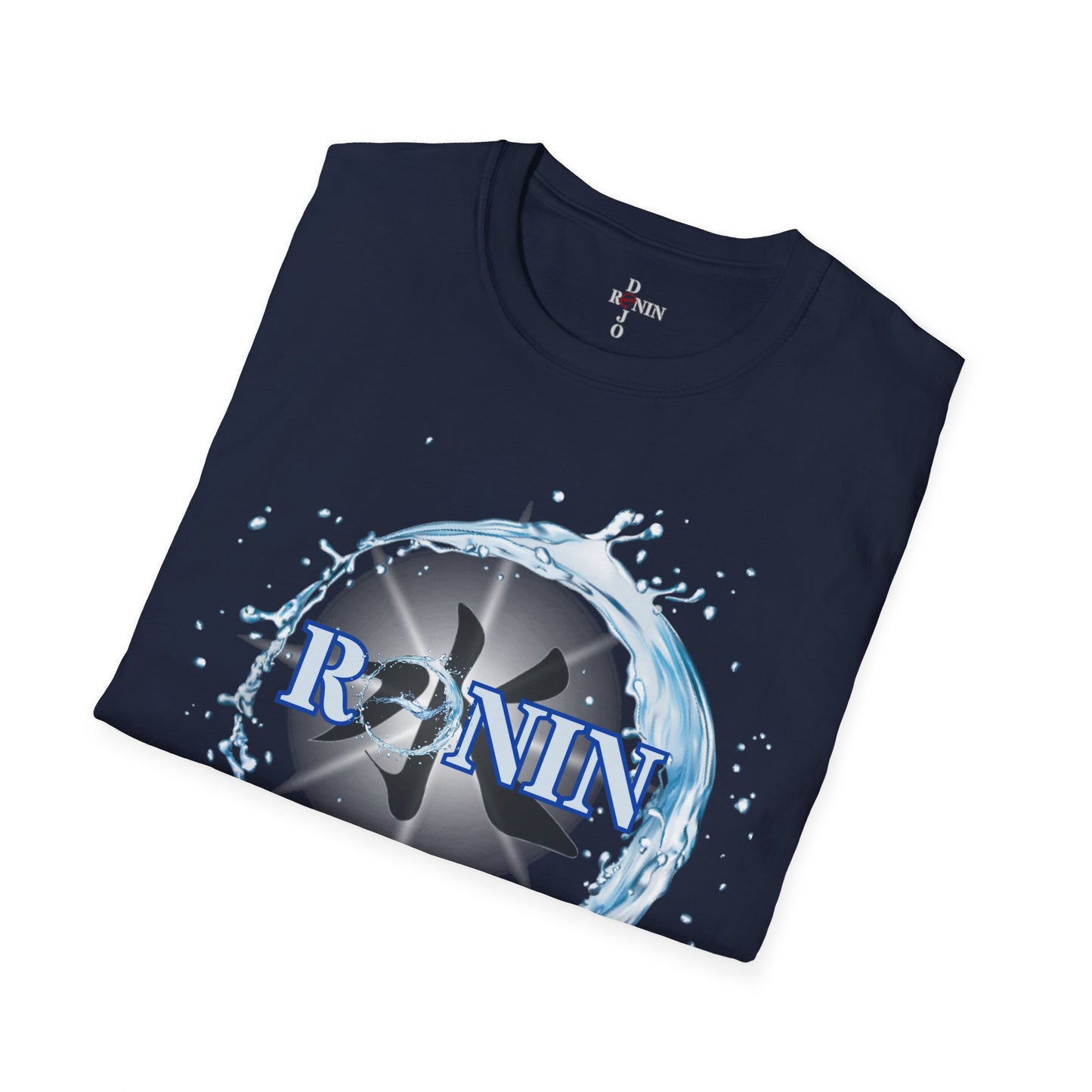ELEMENTAL SANSHIN SERIES - SUI - WATER - Unisex Softstyle T-Shirt