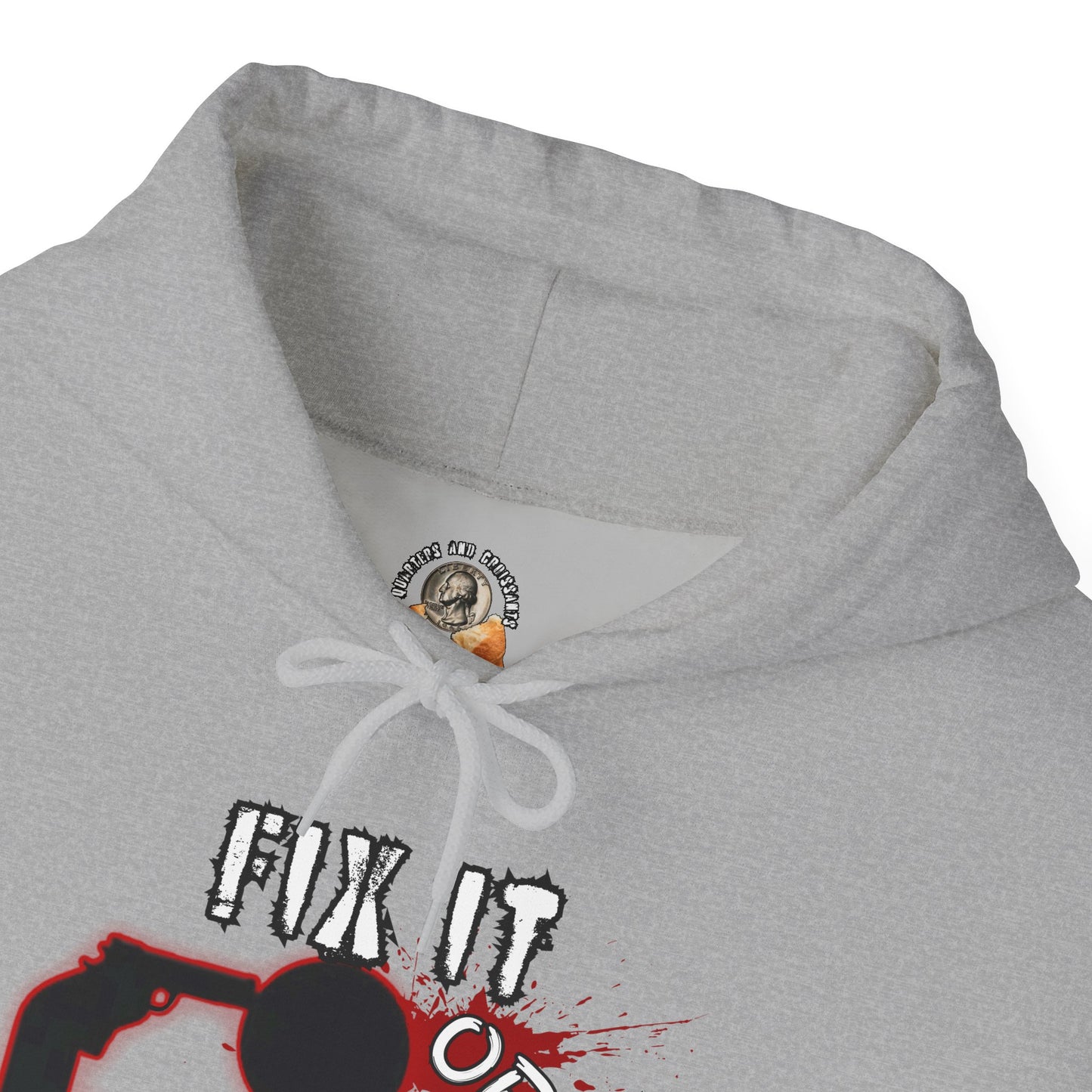 FIX IT OR FINISH IT Unisex Heavy Blend™ Hooded Sweatshirt