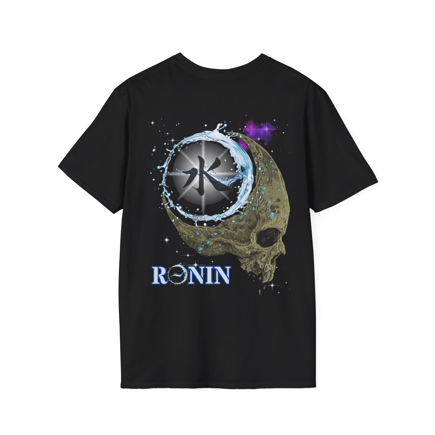 ELEMENTAL SANSHIN SERIES - SUI - WATER - Unisex Softstyle T-Shirt