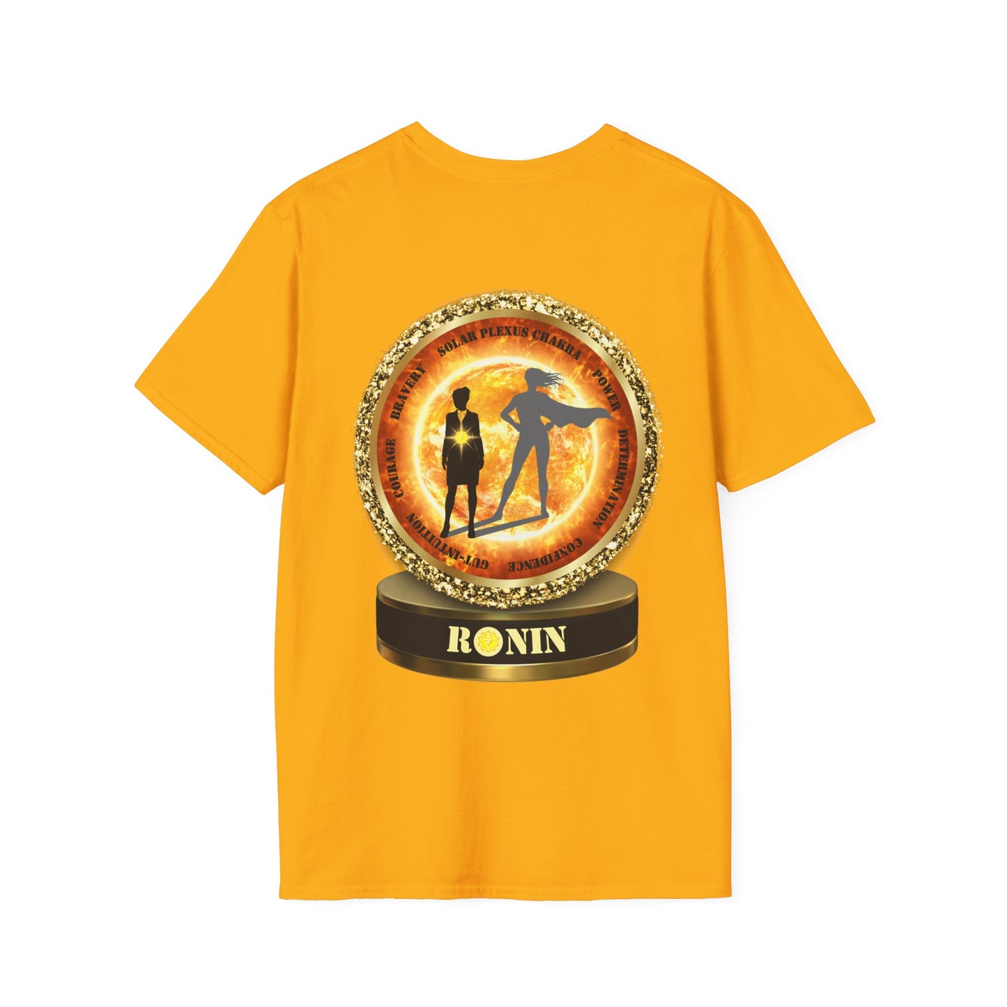 CHAKRA SERIES - SOLAR PLEXUS CHAKRA- Unisex Softstyle T-Shirt