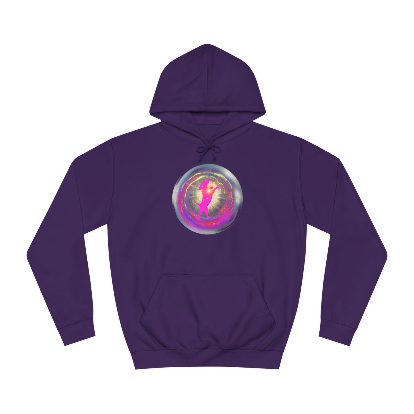 DOG LOVE LIGHT - Unisex College Hoodie