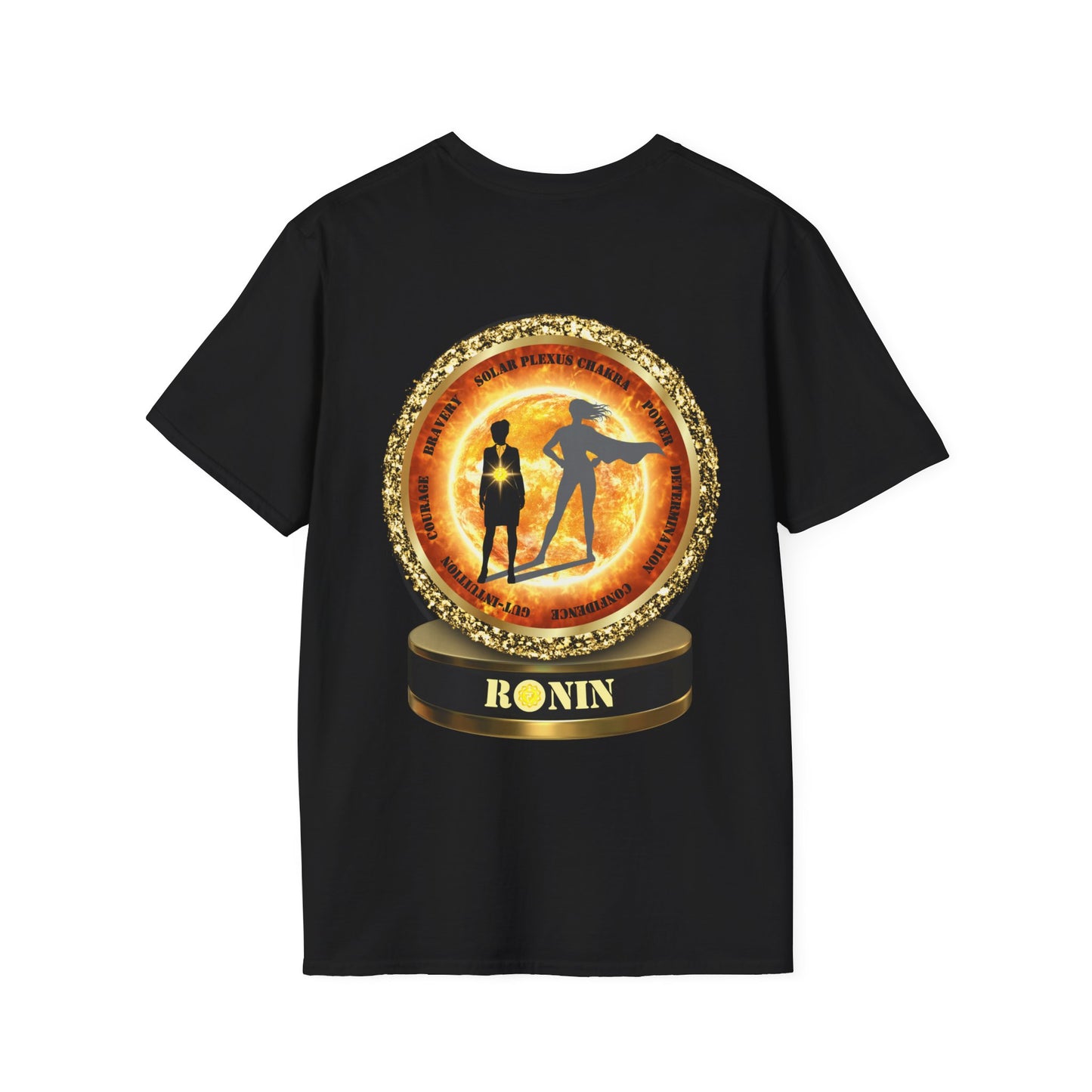 CHAKRA SERIES - SOLAR PLEXUS CHAKRA- Unisex Softstyle T-Shirt
