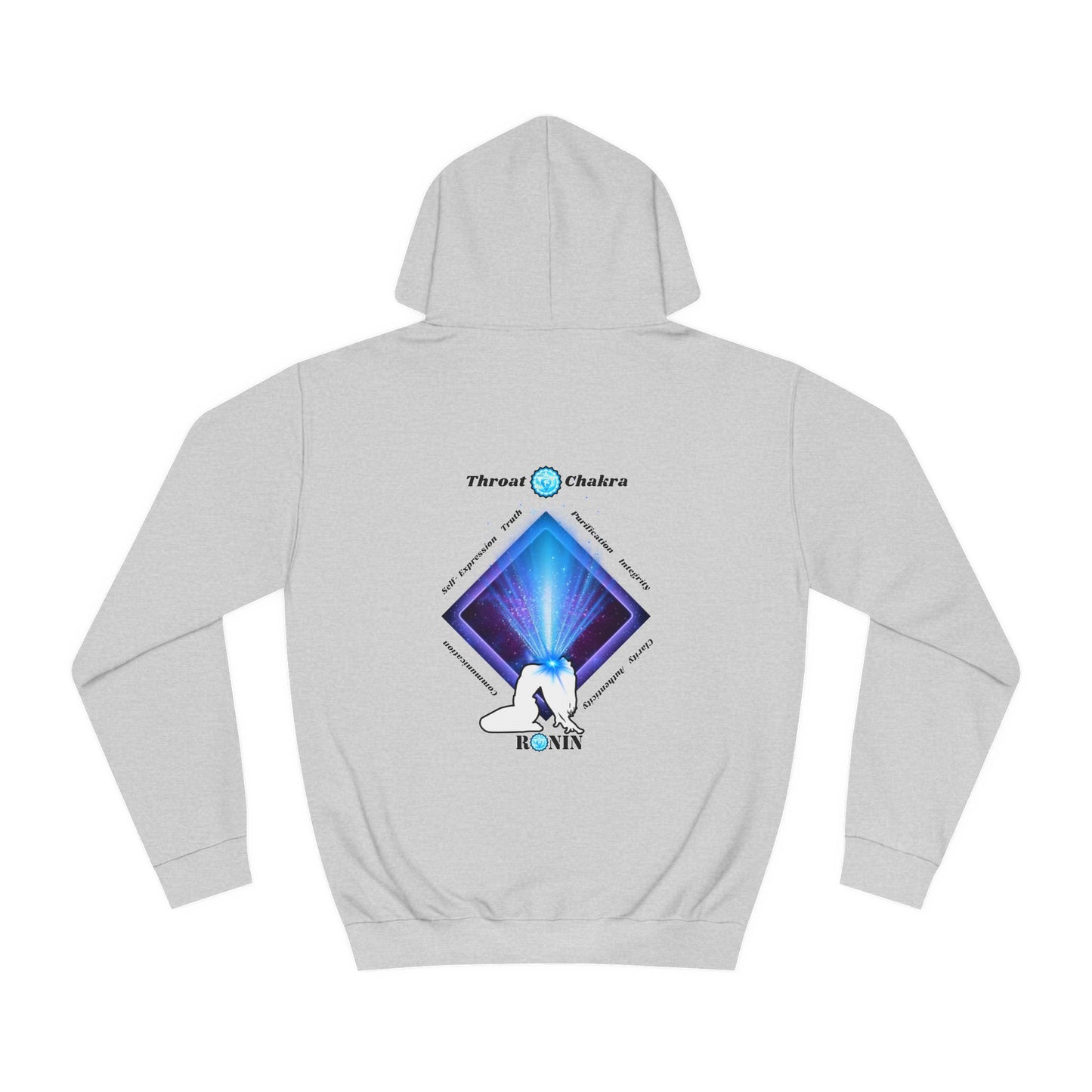 Chakra Series - THROAT CHAKRA - Unisex College Hoodie