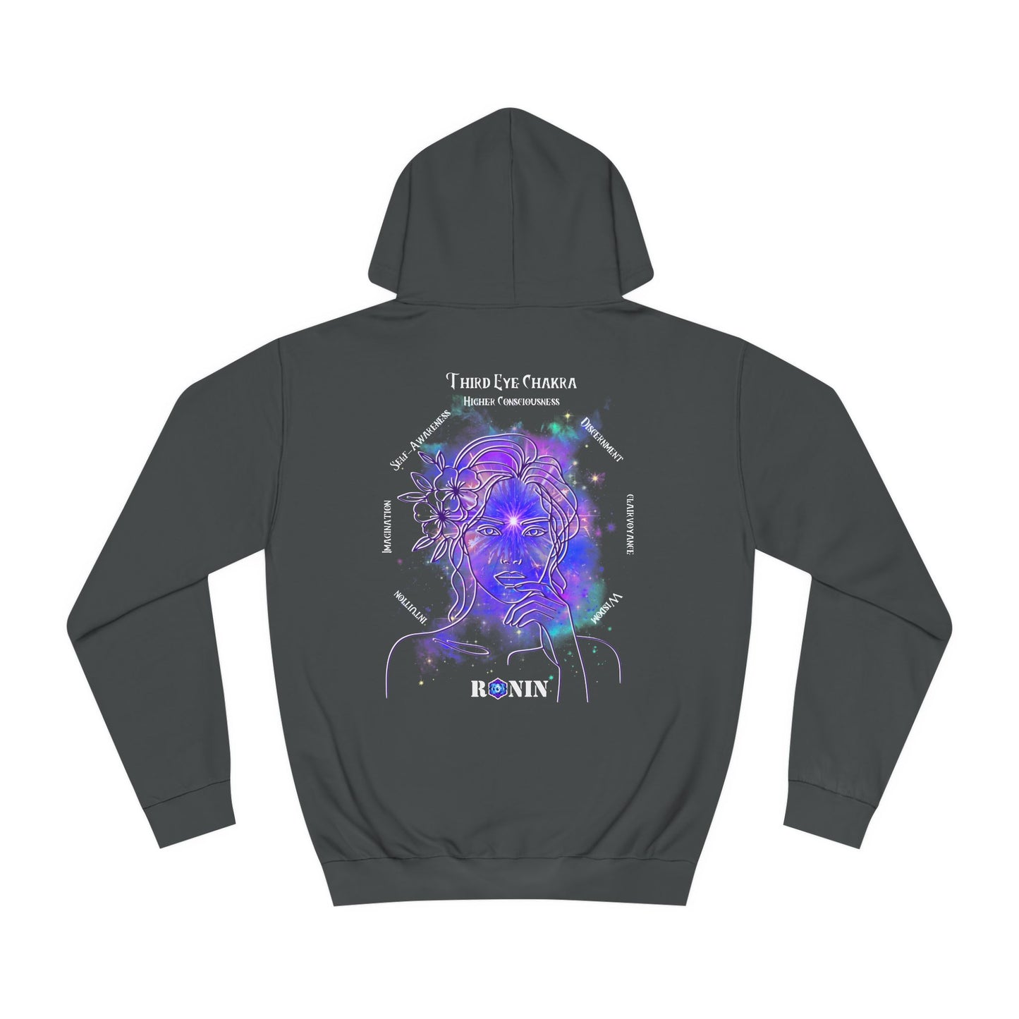 Chakra Series - THIRD EYE CHAKRA - Unisex College Hoodie