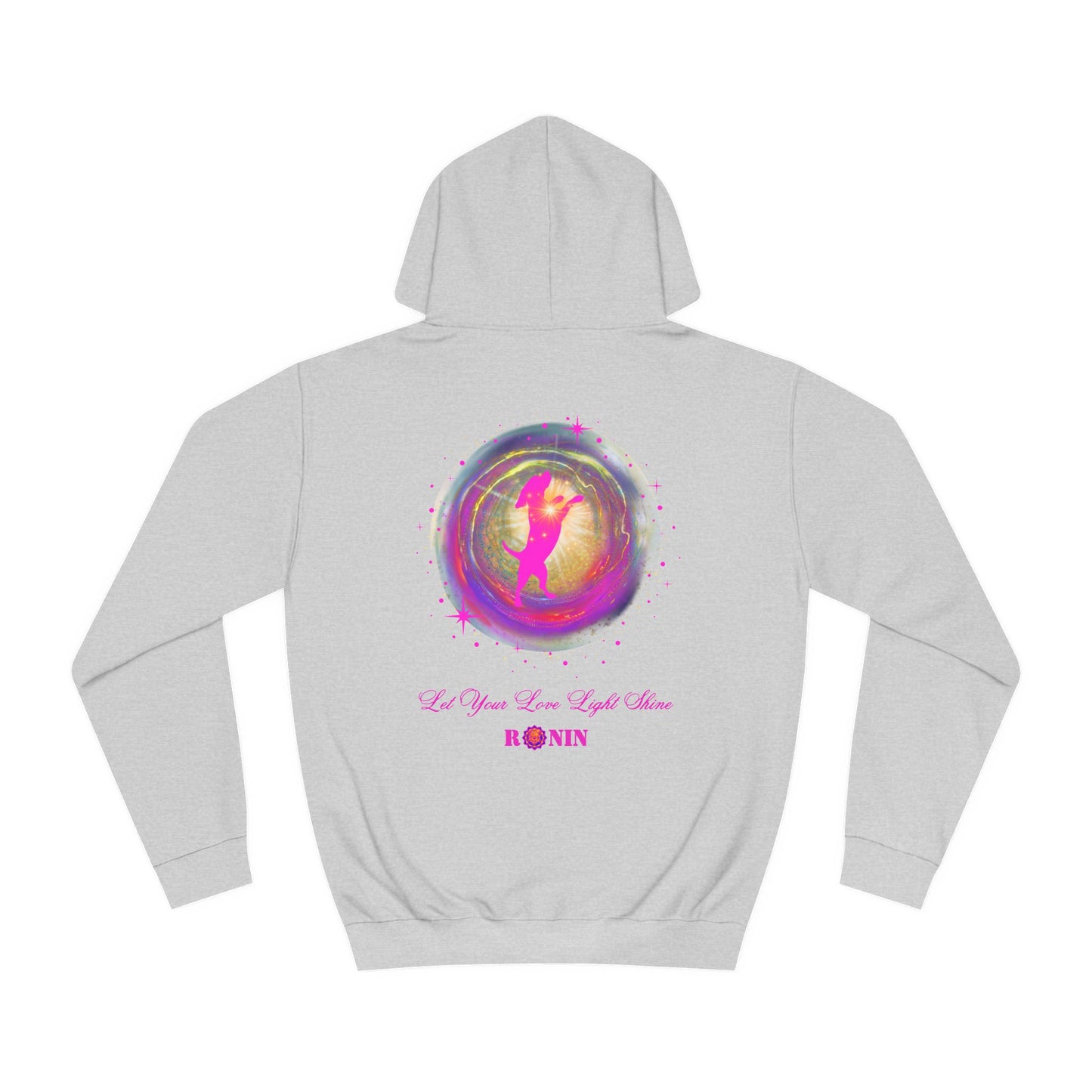 DOG LOVE LIGHT - Unisex College Hoodie