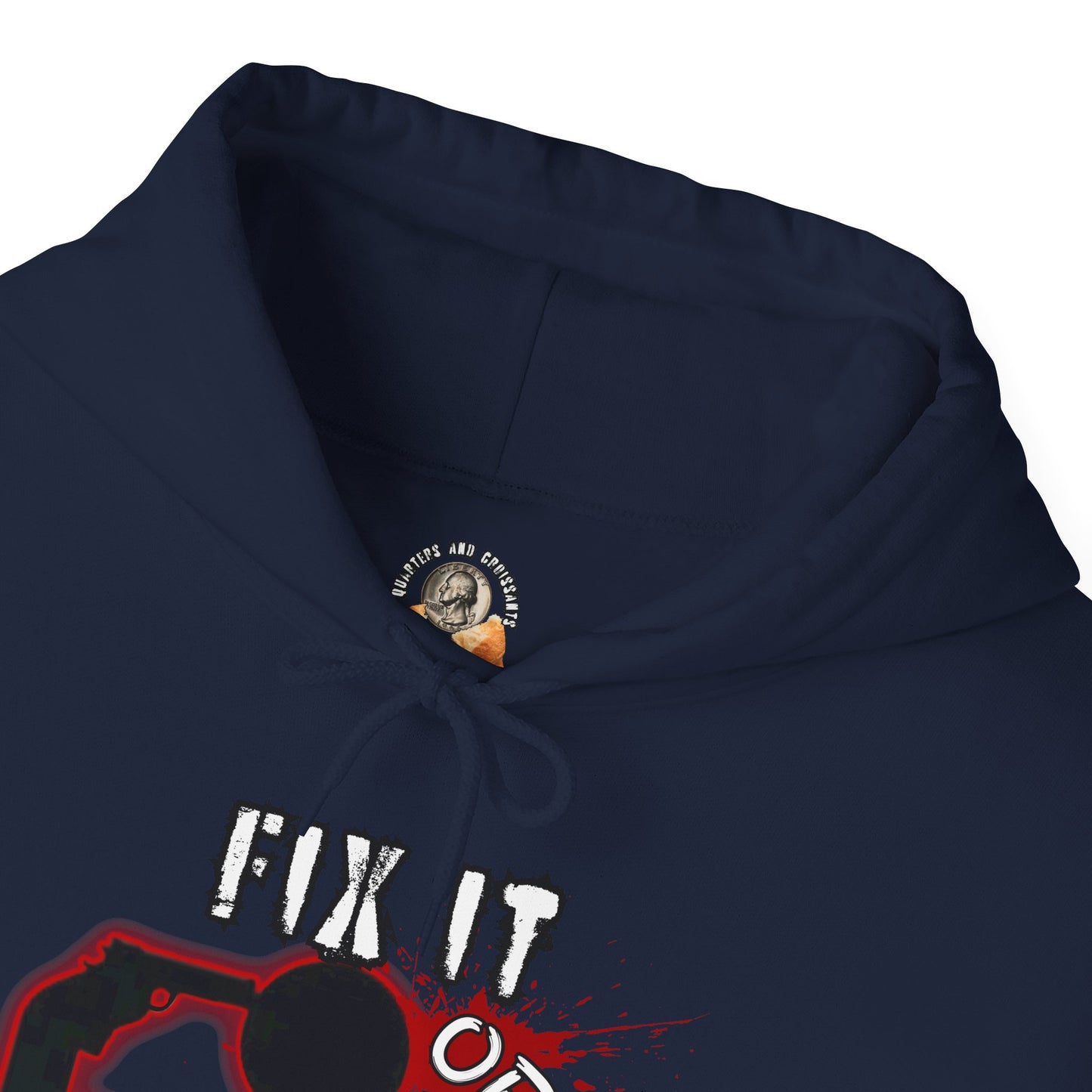 FIX IT OR FINISH IT Unisex Heavy Blend™ Hooded Sweatshirt