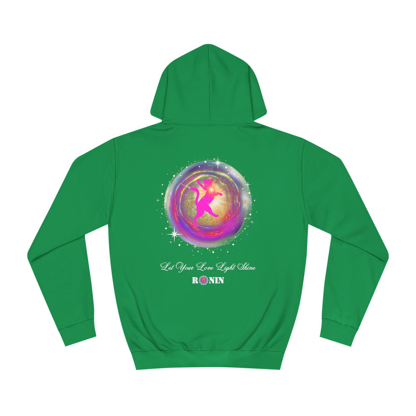 CAT LOVE LIGHT - Unisex College Hoodie