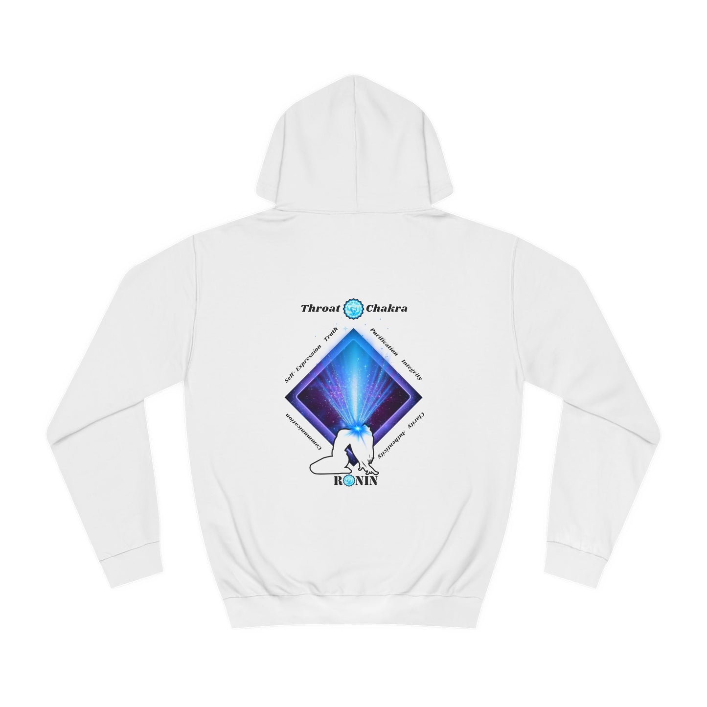 Chakra Series - THROAT CHAKRA - Unisex College Hoodie