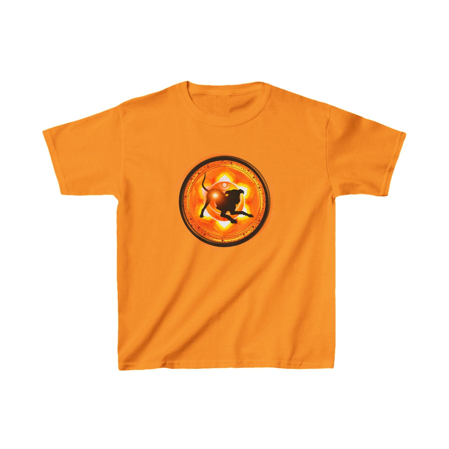 Dog Chakra Series - SACRAL CHAKRA - Kids Heavy Cotton™ Tee
