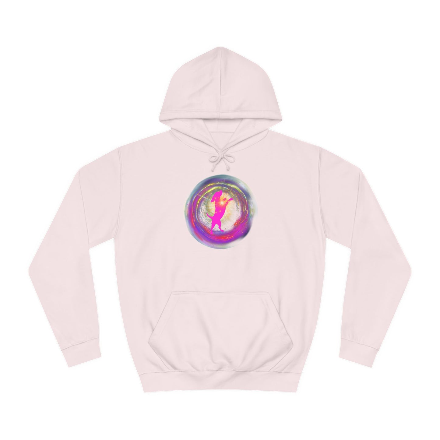 DOG LOVE LIGHT - Unisex College Hoodie