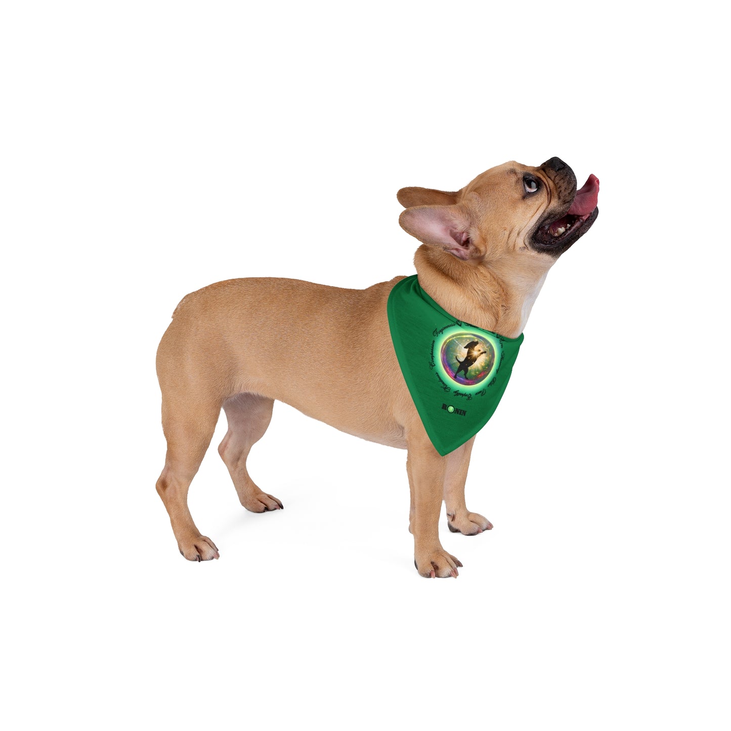 Dog Chakra Series - HEART CHAKRA - GREEN - Pet Bandana