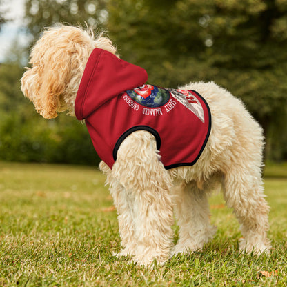 Dog Chakra Series- ROOT CHAKRA - RED- Animal Hoodie