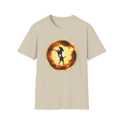 DOG CHAKRA SERIES - SOLAR PLEXUS CHAKRA- Unisex Softstyle T-Shirt