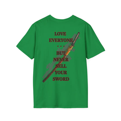 NEVER SELL YOUR SWORD -  Unisex Softstyle T-Shirt