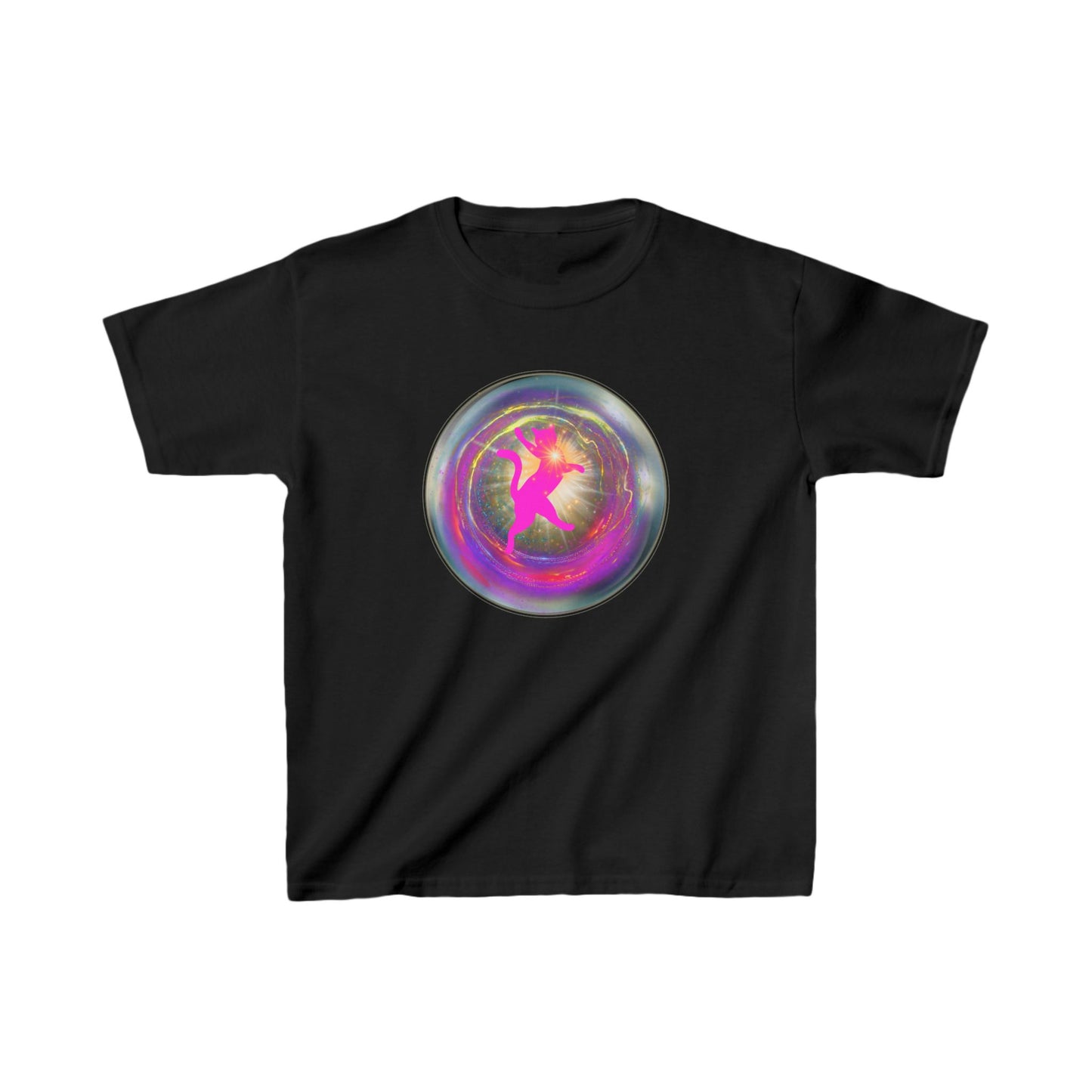 CAT LOVE LIGHT - Kids Heavy Cotton™ Tee