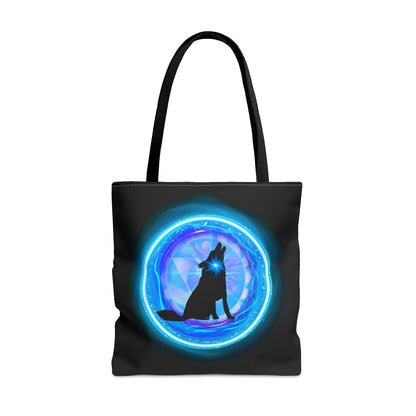 Dog Chakra Series - Throat Chakra - AOP Tote Bag