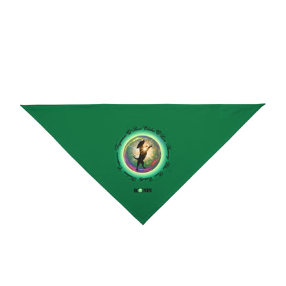 Dog Chakra Series - HEART CHAKRA - GREEN - Pet Bandana