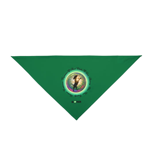 Dog Chakra Series - HEART CHAKRA - GREEN - Pet Bandana