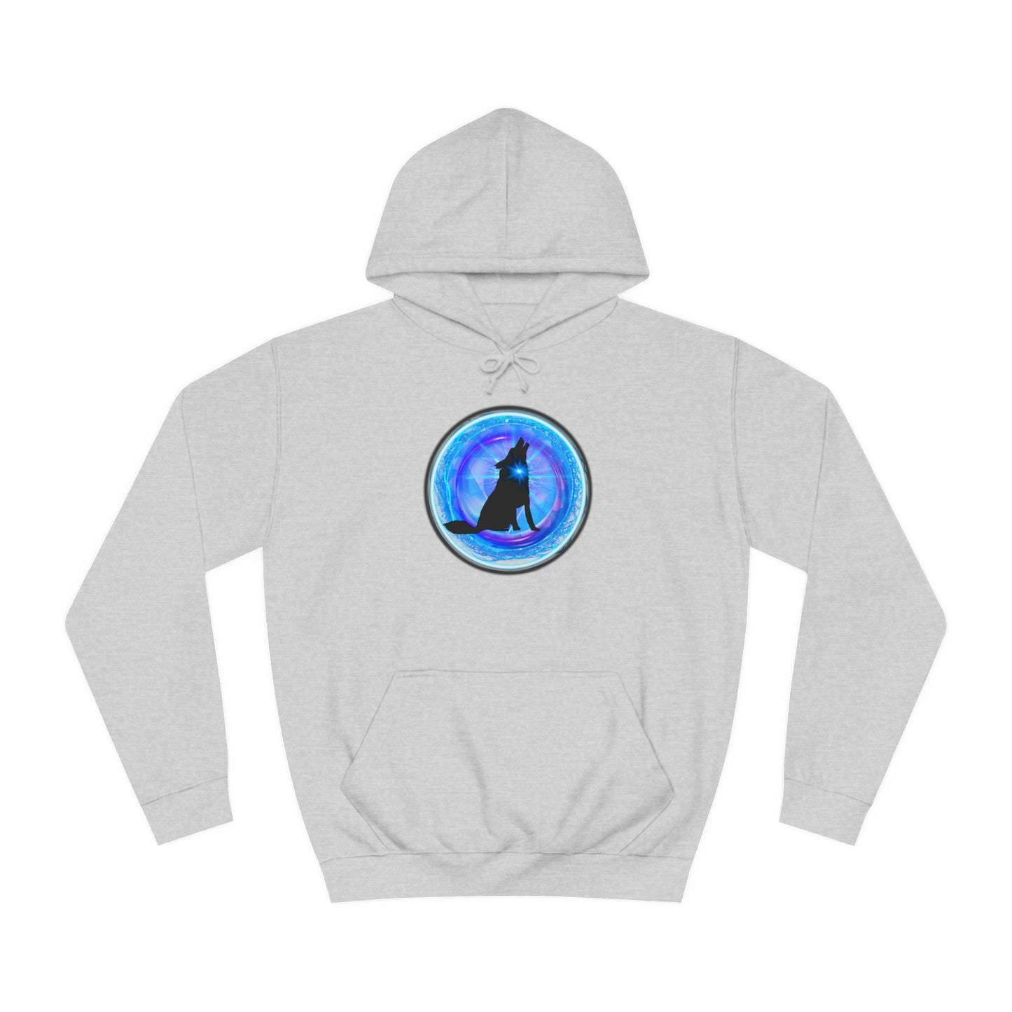 Dog Chakra Series - THROAT CHAKRA - Unisex College Hoodie