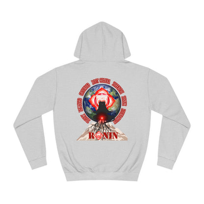 Cat Chakra Series - ROOT CHAKRA - Unisex College Hoodie