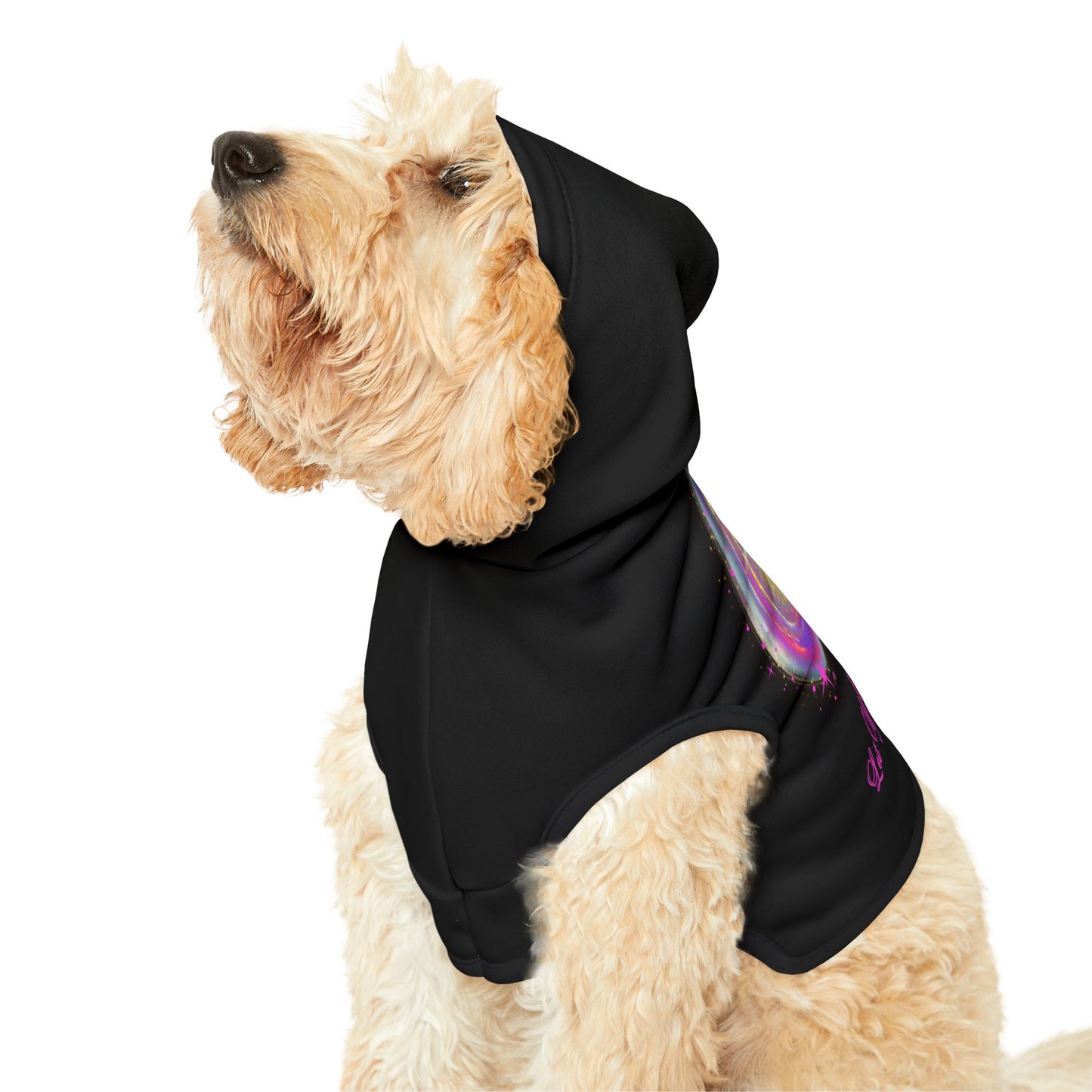 DOG LOVE LIGHT - Black - Animal Hoodie