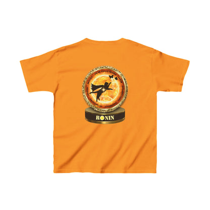 Cat Chakra Series - SOLAR PLEXUS CHAKRA - Kids Heavy Cotton™ Tee