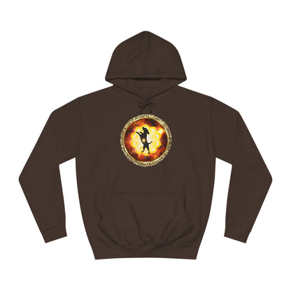 Dog Chakra Series - SOLAR PLEXUS CHAKRA - Unisex College Hoodie