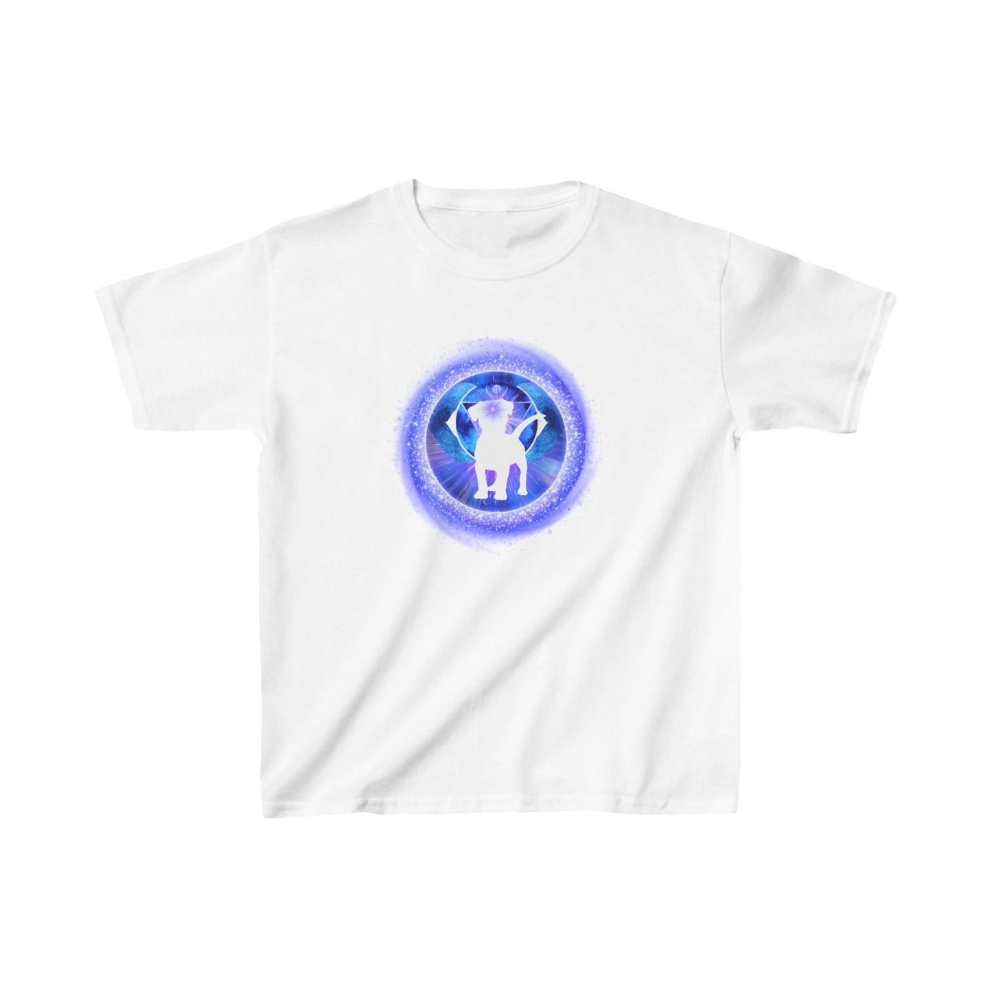 Dog Chakra Series - THIRD EYE CHAKRA - Kids Heavy Cotton™ Tee