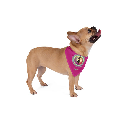 Dog Love Light - HEART CHAKRA - PINK - Pet Bandana