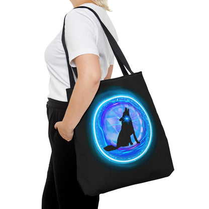 Dog Chakra Series - Throat Chakra - AOP Tote Bag