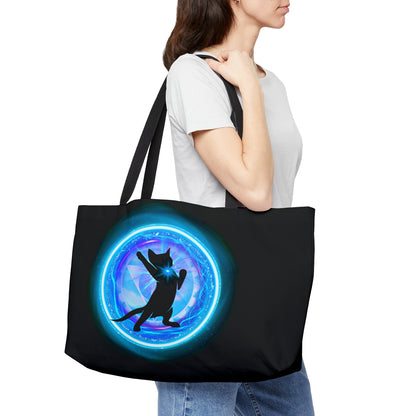 Cat Chakra Series - Throat Chakra - Weekender Tote Bag