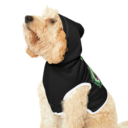 Dog Chakra Series - HEART CHAKRA - Black - Animal Hoodie