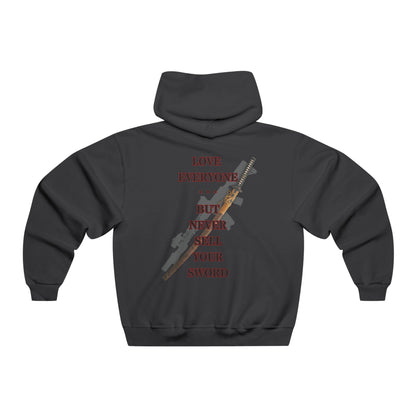 NEVER SELL YOUR SWORD - Men's NUBLEND® Hooded Sweatshirt