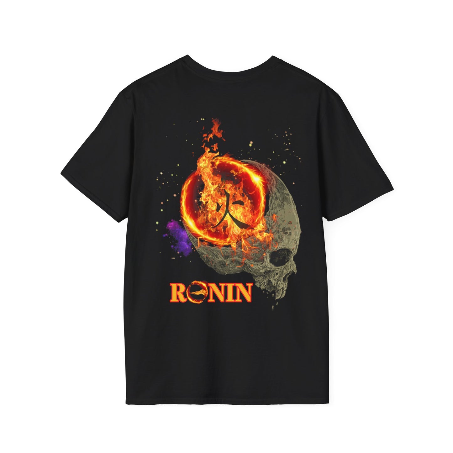 ELEMENTAL SANSHIN SERIES - KA - FIRE - Unisex Softstyle T-Shirt