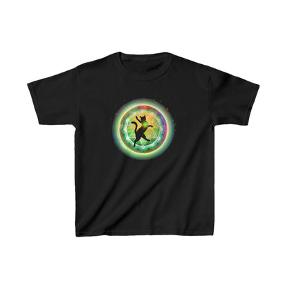 Cat Chakra Series - HEART CHAKRA - Kids Heavy Cotton™ Tee